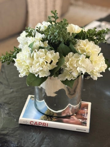 Ramo de tres hortensias