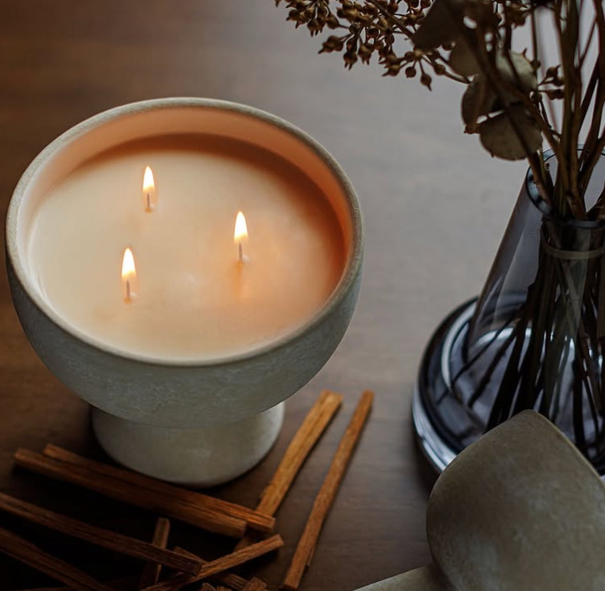 VELAS AROMATICAS CON AROMA "BALANCE"