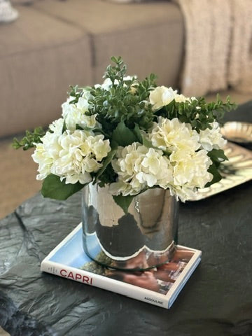 Ramo de tres hortensias