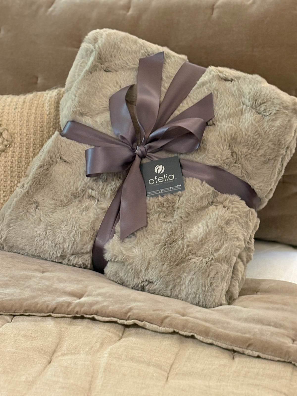 FRAZADA "FAUX FUR"