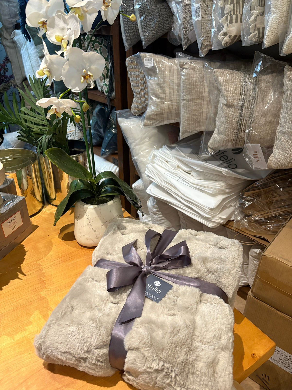 FRAZADA "FAUX FUR"