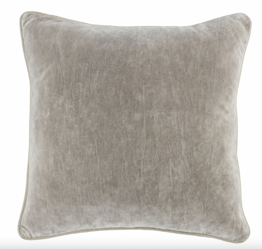 COJIN HAIRLOOM GRIS CLARO 45 X 45 CMS