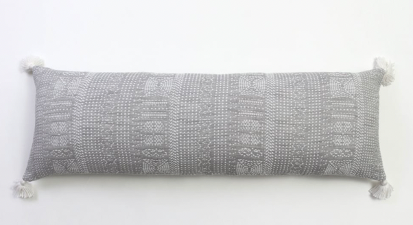 COVERLET MORSE GRIS