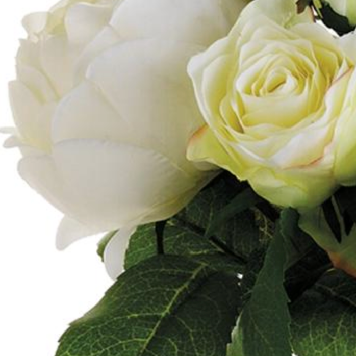 Ramo  de flores mixtas blanco