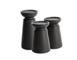 SET DE TRES CANDELABROS