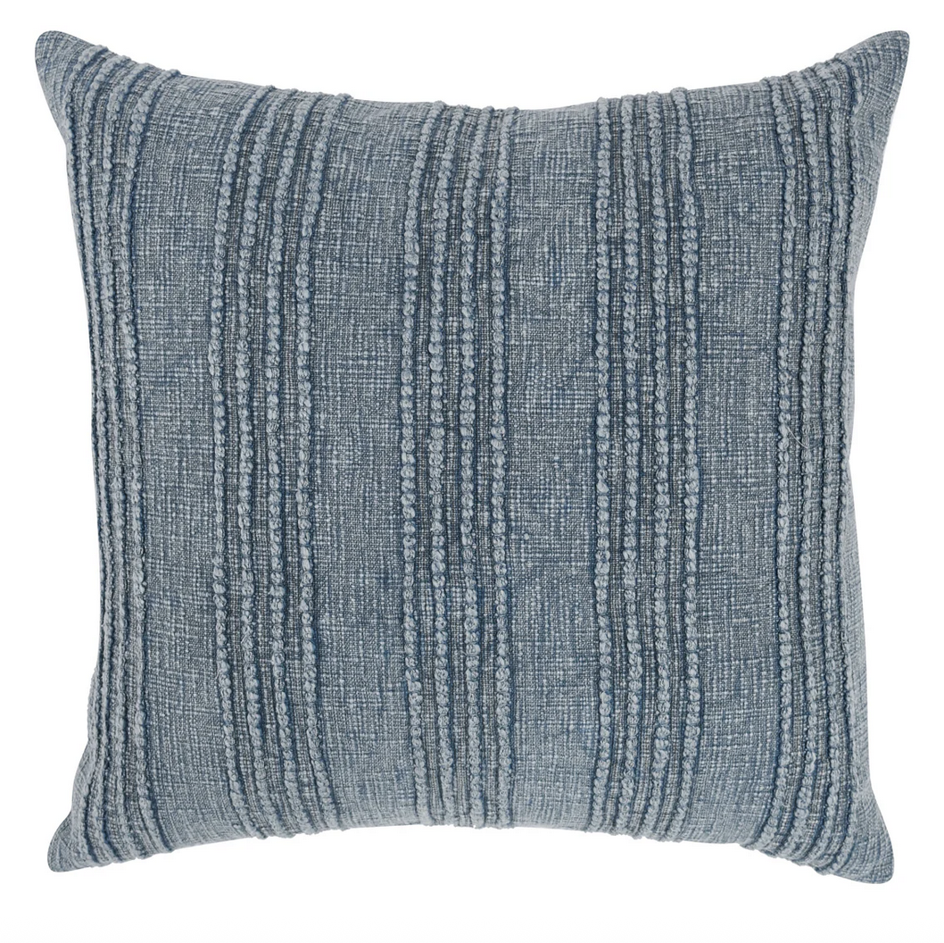 COJIN GRATITUDE AZUL NUBLADO