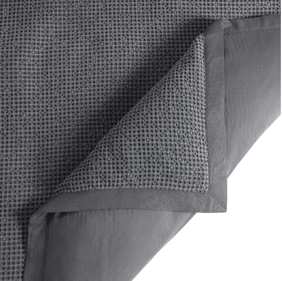 SET DE DUVET DE ALGODON WAFFLE