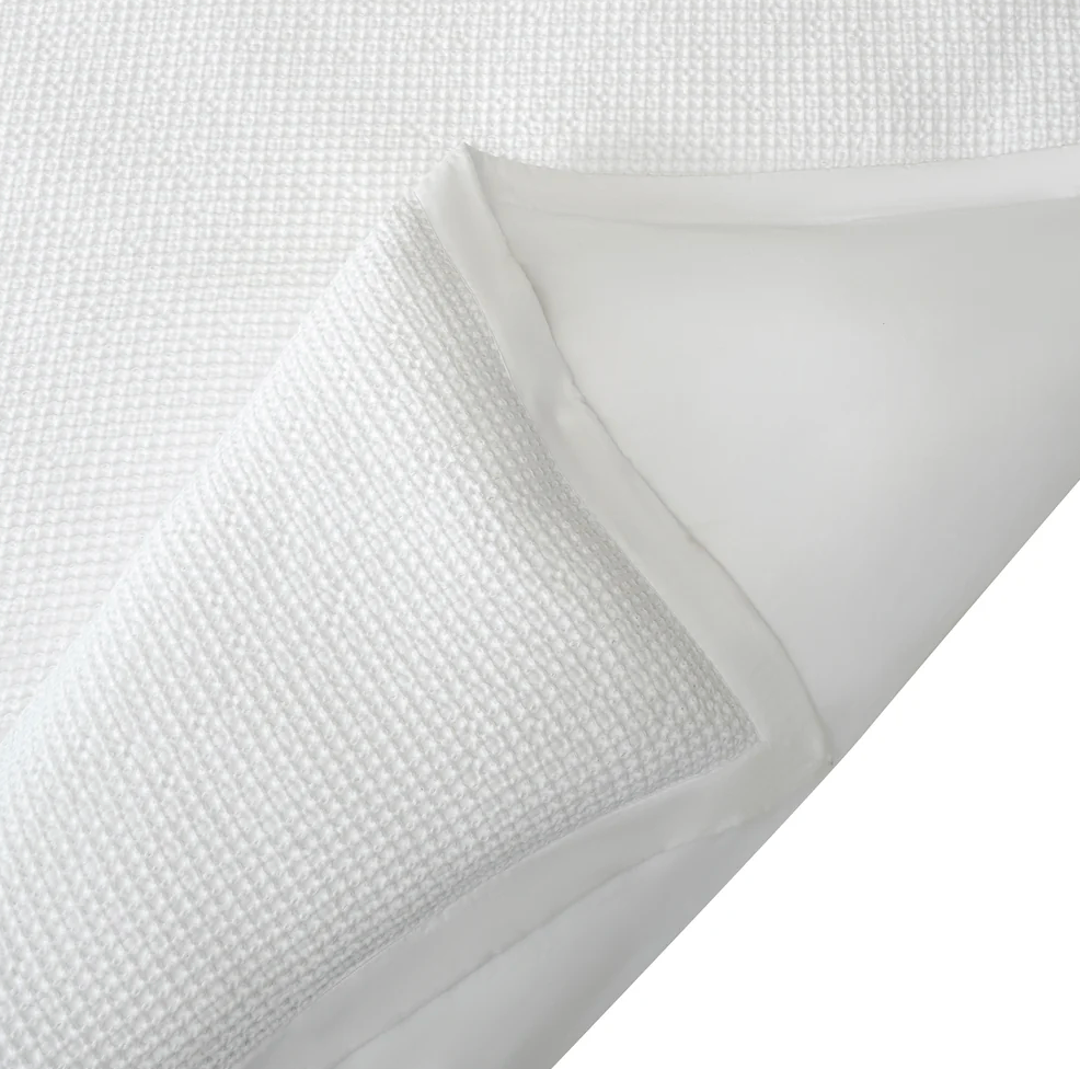 SET DE DUVET DE ALGODON WAFFLE