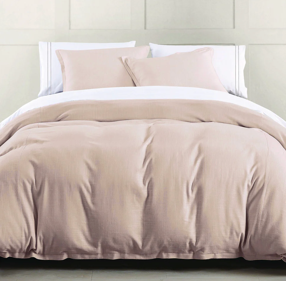 SET DE DUVET DE MEZCLA DE LINO