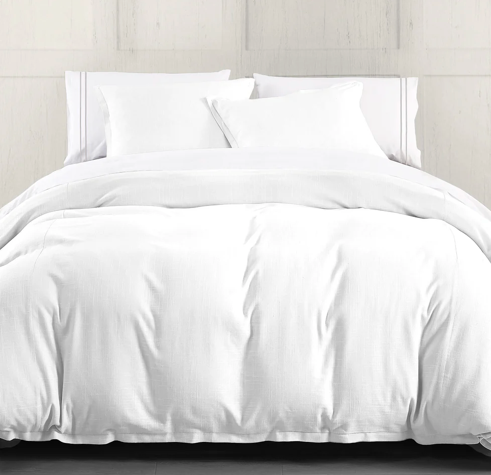 SET DE DUVET DE MEZCLA DE LINO