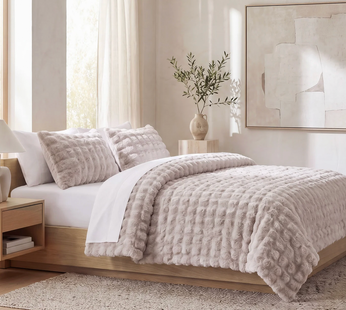 SET DE COLCHA COTTONTAIL ULTRASUAVE.