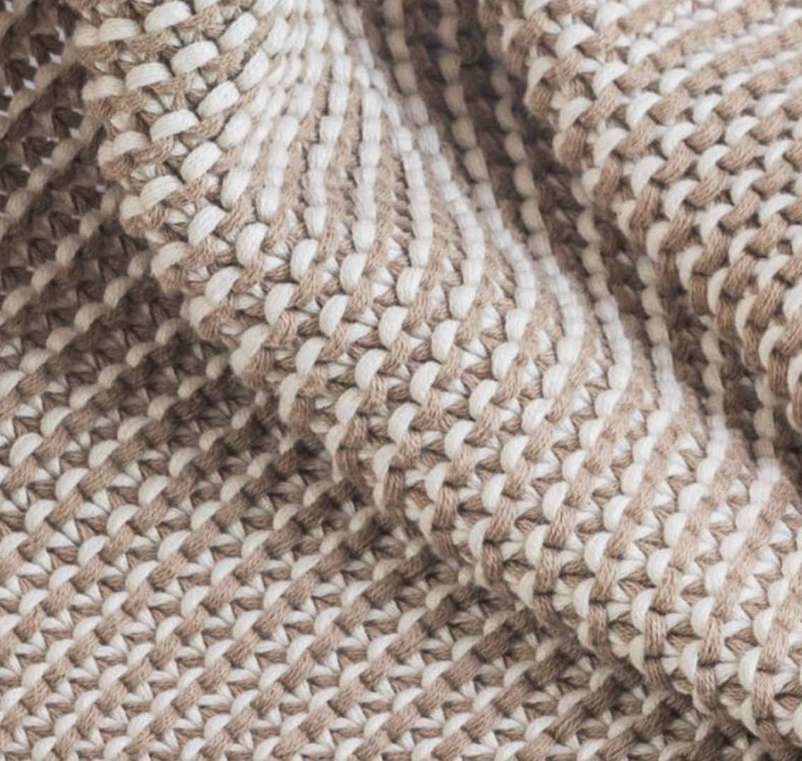 FRAZADA COOPER BEIGE