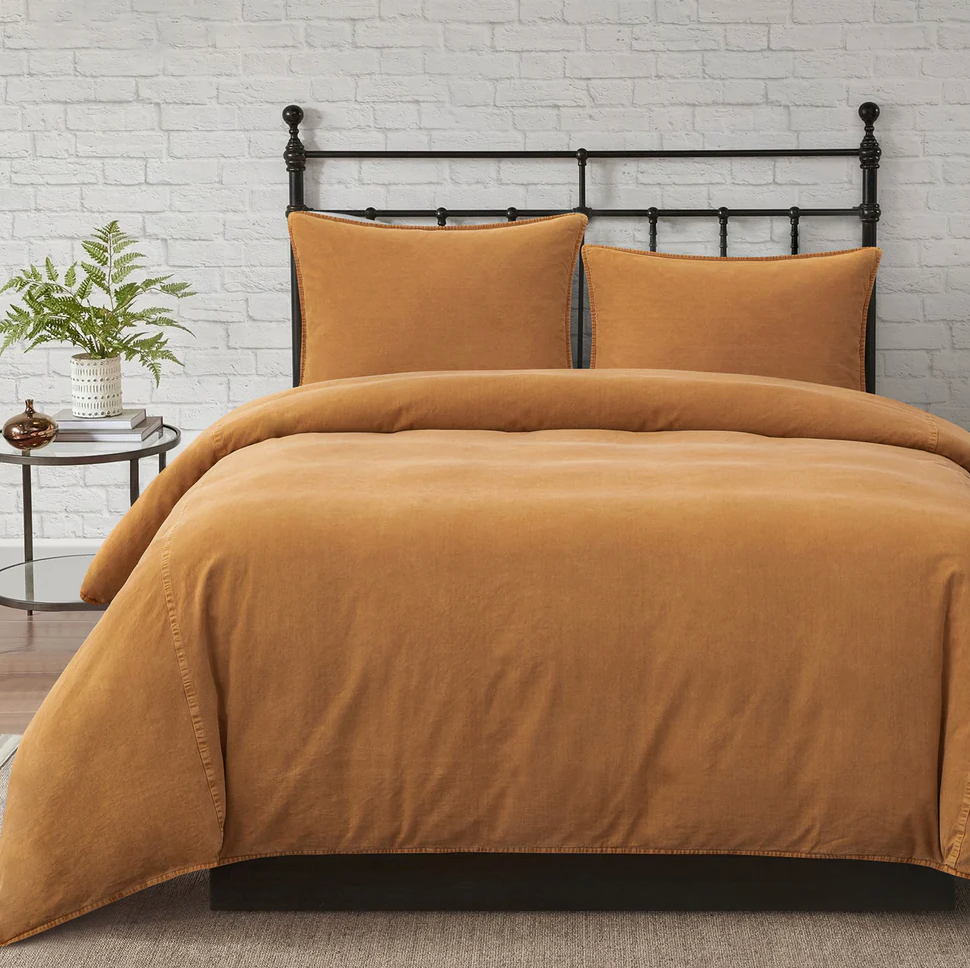 SET DE DUVET DE LONETA DESLAVADA